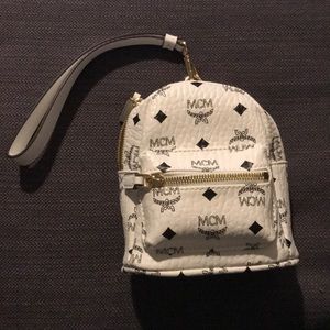 MCM mini backpack pouch
